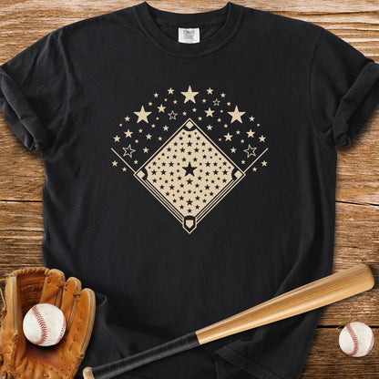 Baseball Diamond Stars - HomeRun PrintsComfort Colors