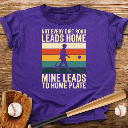 Baseball Dirt Road Youth Tee - HomeRun PrintsKids clothes