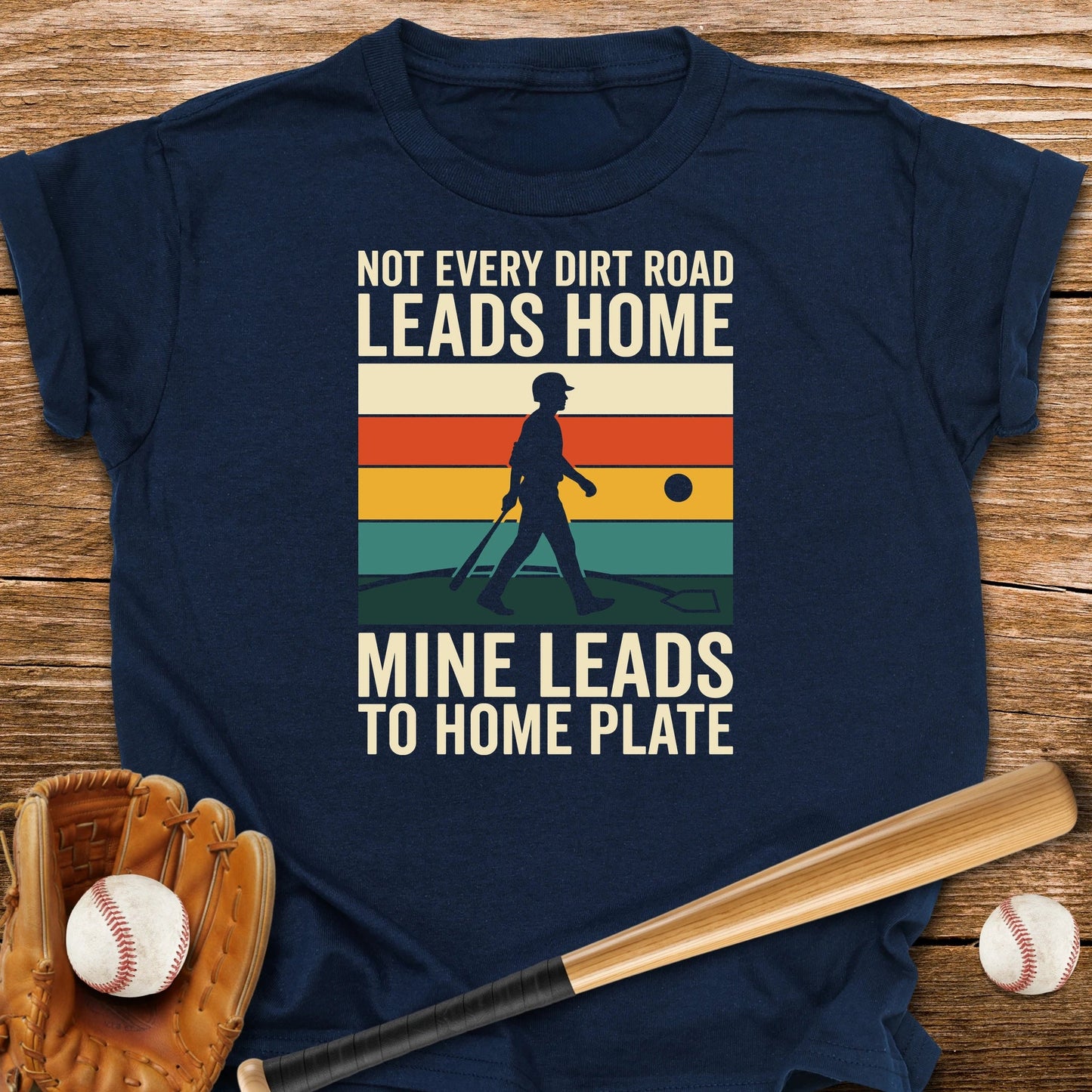Baseball Dirt Road Youth Tee - HomeRun PrintsKids clothes
