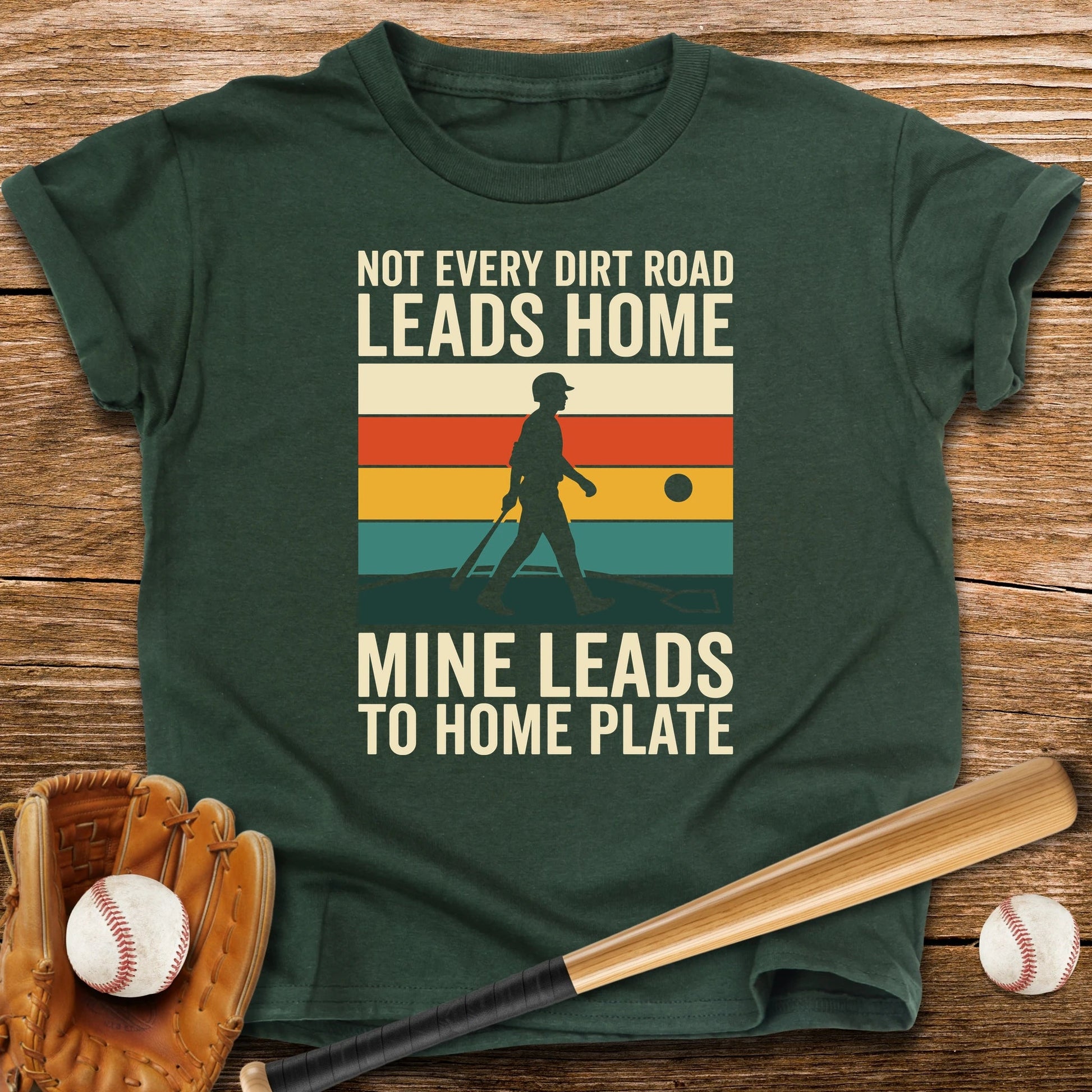 Baseball Dirt Road Youth Tee - HomeRun PrintsKids clothes