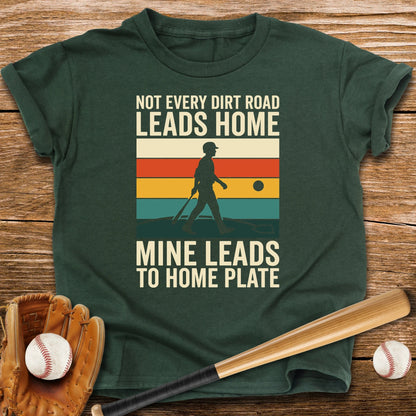 Baseball Dirt Road Youth Tee - HomeRun PrintsKids clothes