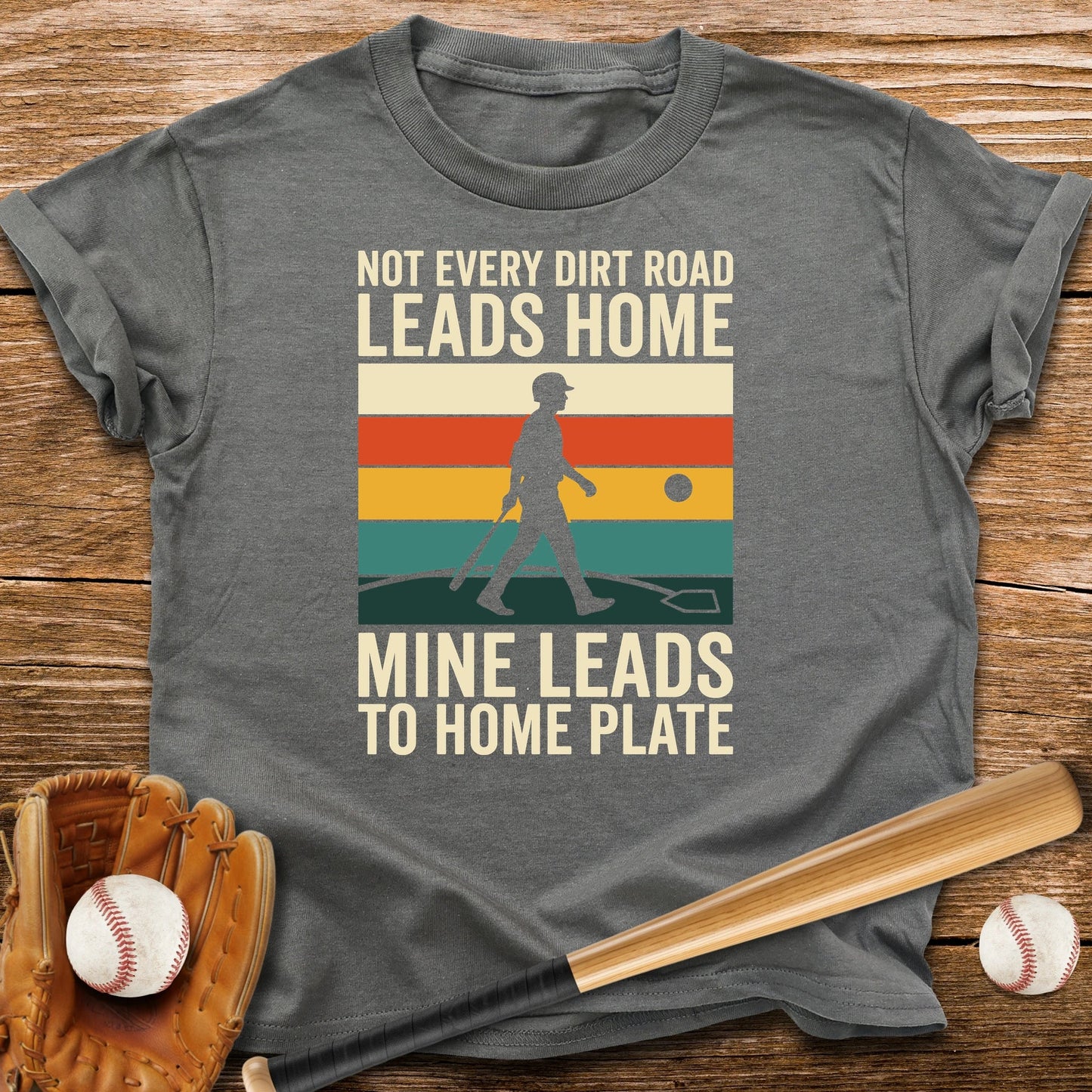 Baseball Dirt Road Youth Tee - HomeRun PrintsKids clothes