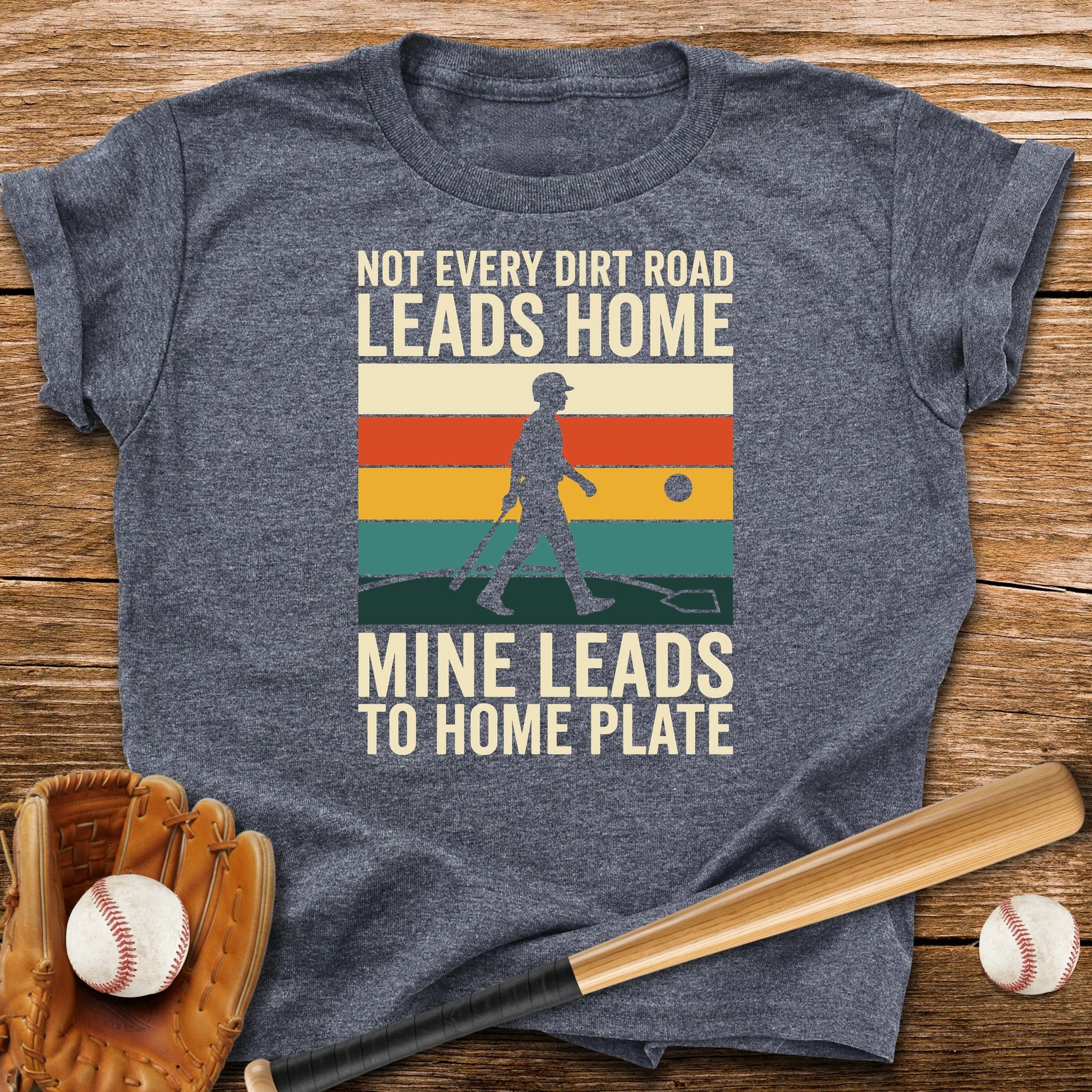 Baseball Dirt Road Youth Tee - HomeRun PrintsKids clothes