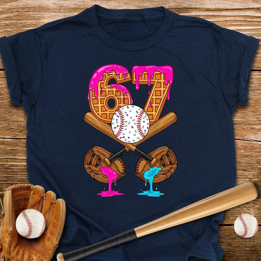 Baseball Drip 67 Catcher Youth Tee - HomeRun PrintsKids clothes