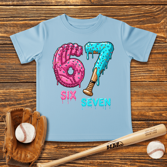 Baseball Drip 67 Infant Baby T-Shirt - HomeRun PrintsBaby T-Shirt