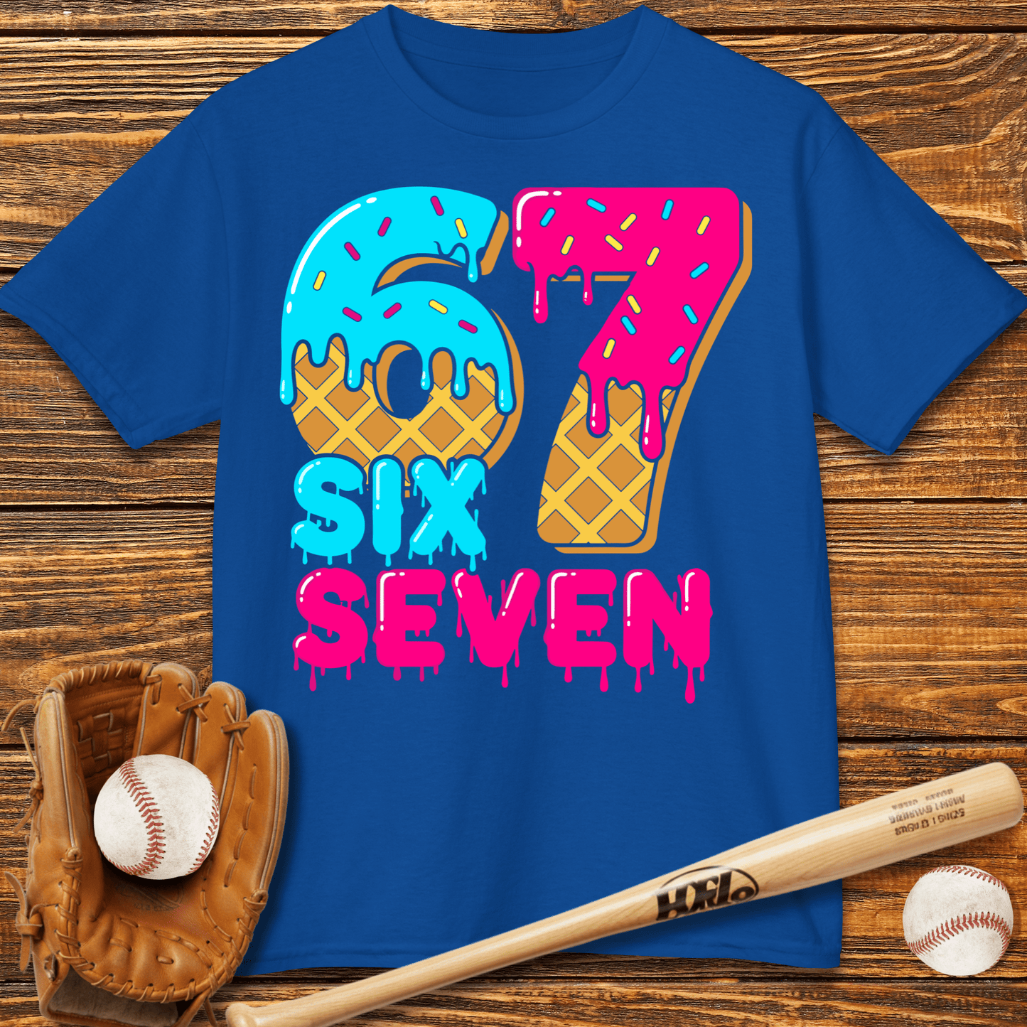 Baseball Drip 67 Kids T-Shirt - HomeRun PrintsKids clothes