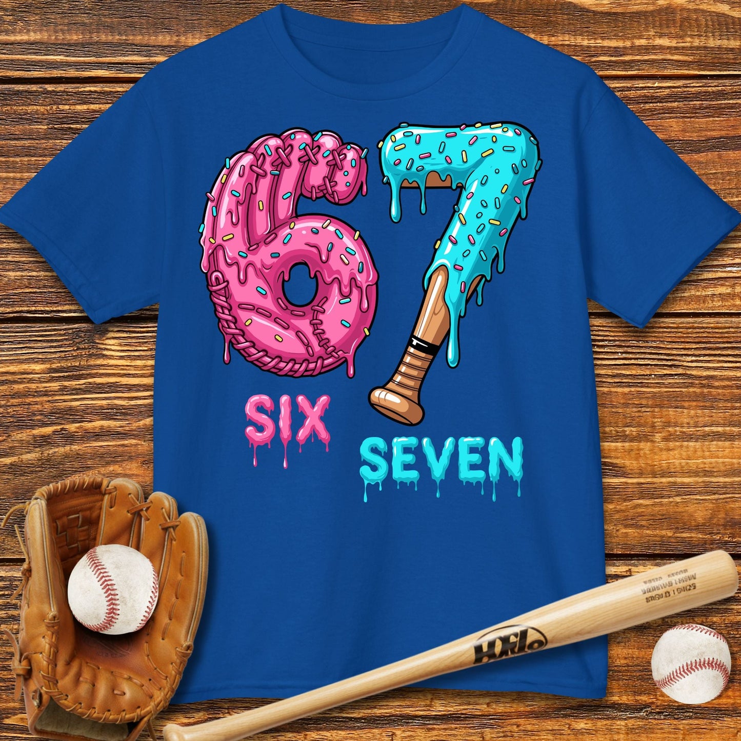Baseball Drip 67 Kids T-Shirt - HomeRun PrintsKids clothes