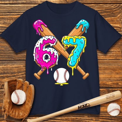 Baseball Drip 67 Kids T-Shirt - HomeRun PrintsKids clothes