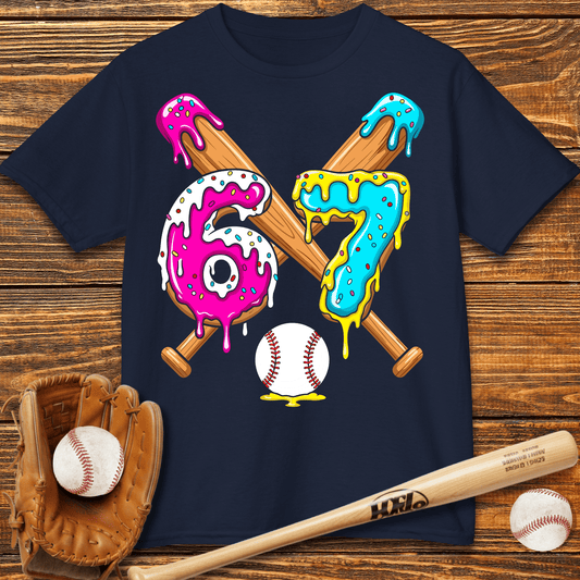Baseball Drip 67 Kids T-Shirt - HomeRun PrintsKids clothes