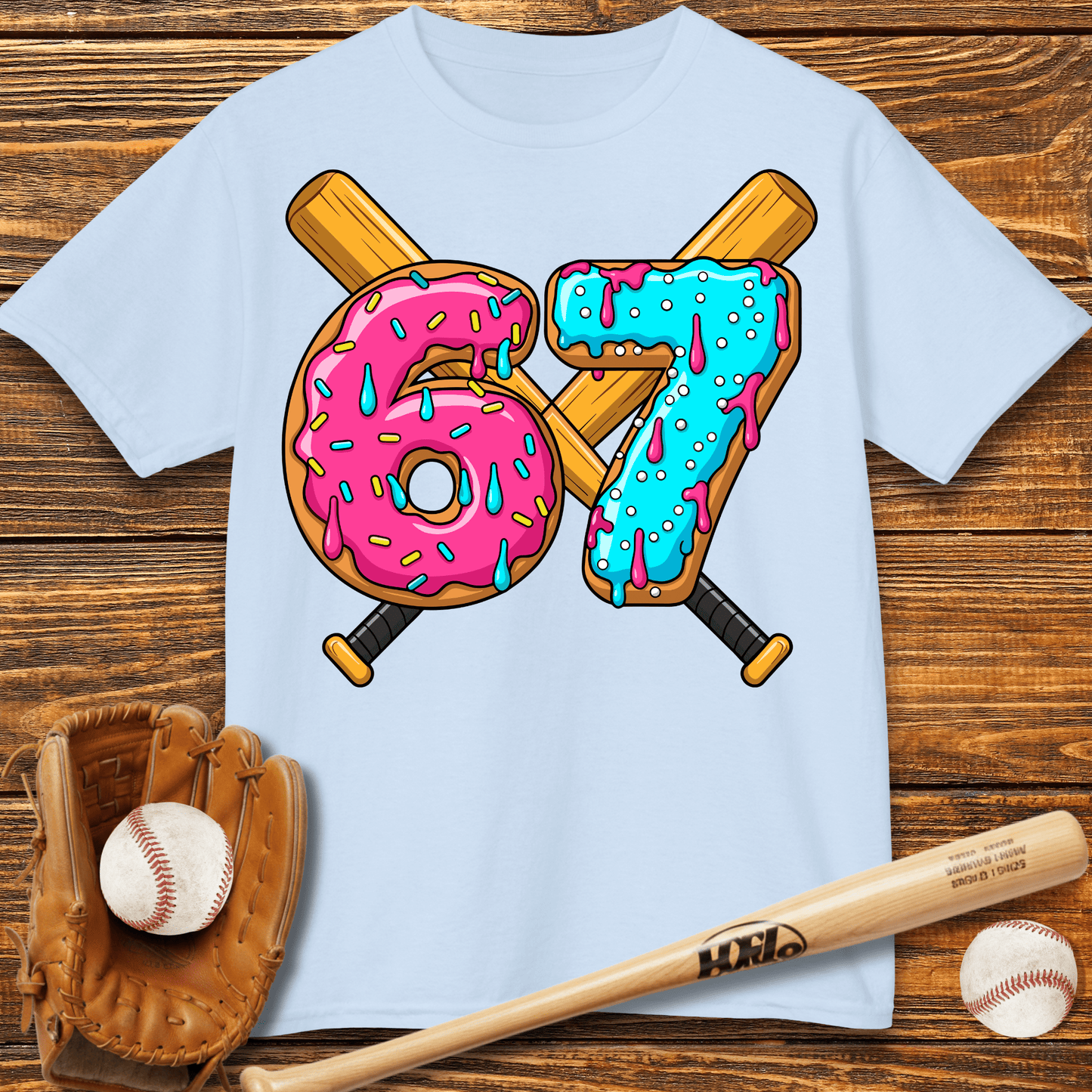 Baseball Drip 67 Kids T-Shirt - HomeRun PrintsKids clothes