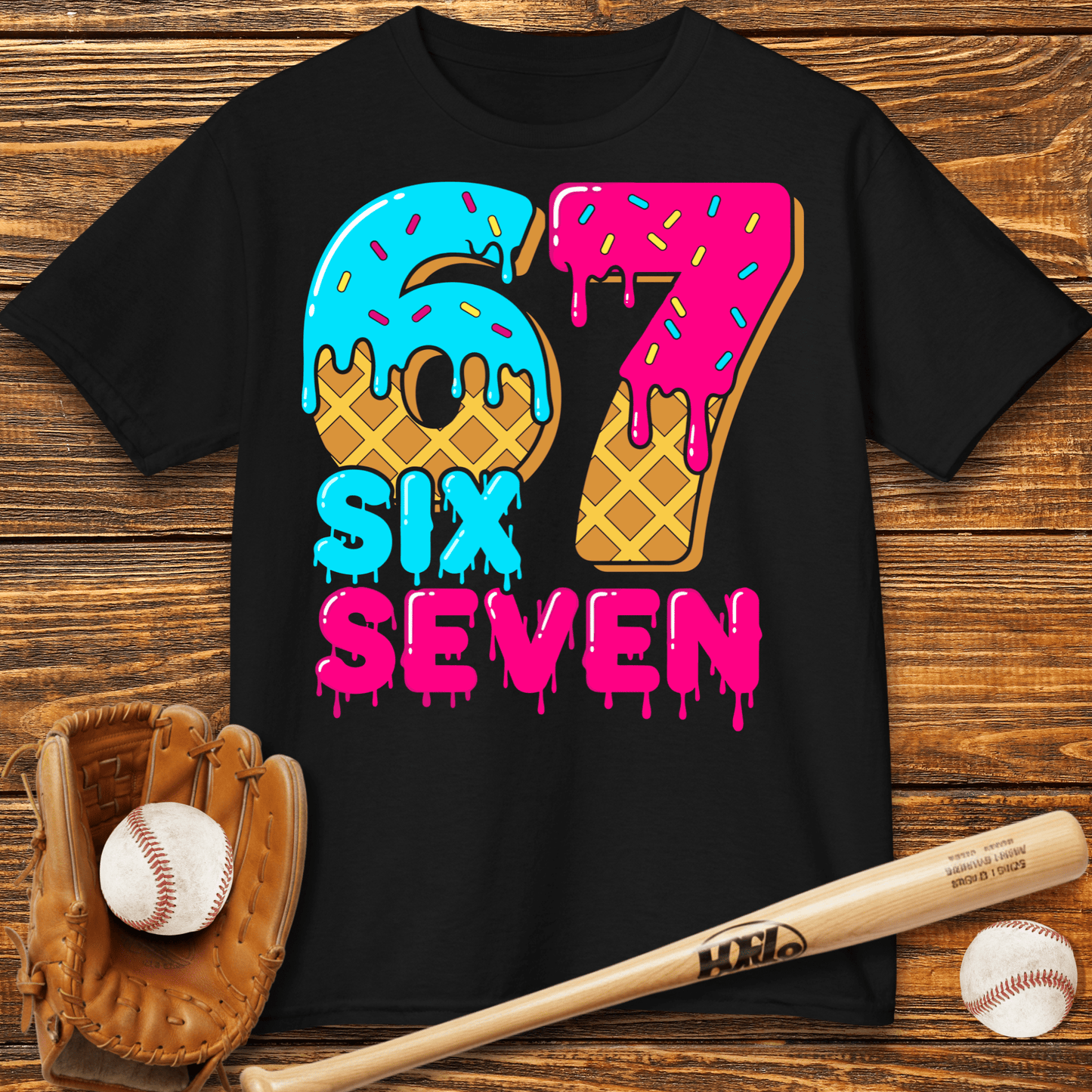 Baseball Drip 67 Kids T-Shirt - HomeRun PrintsKids clothes