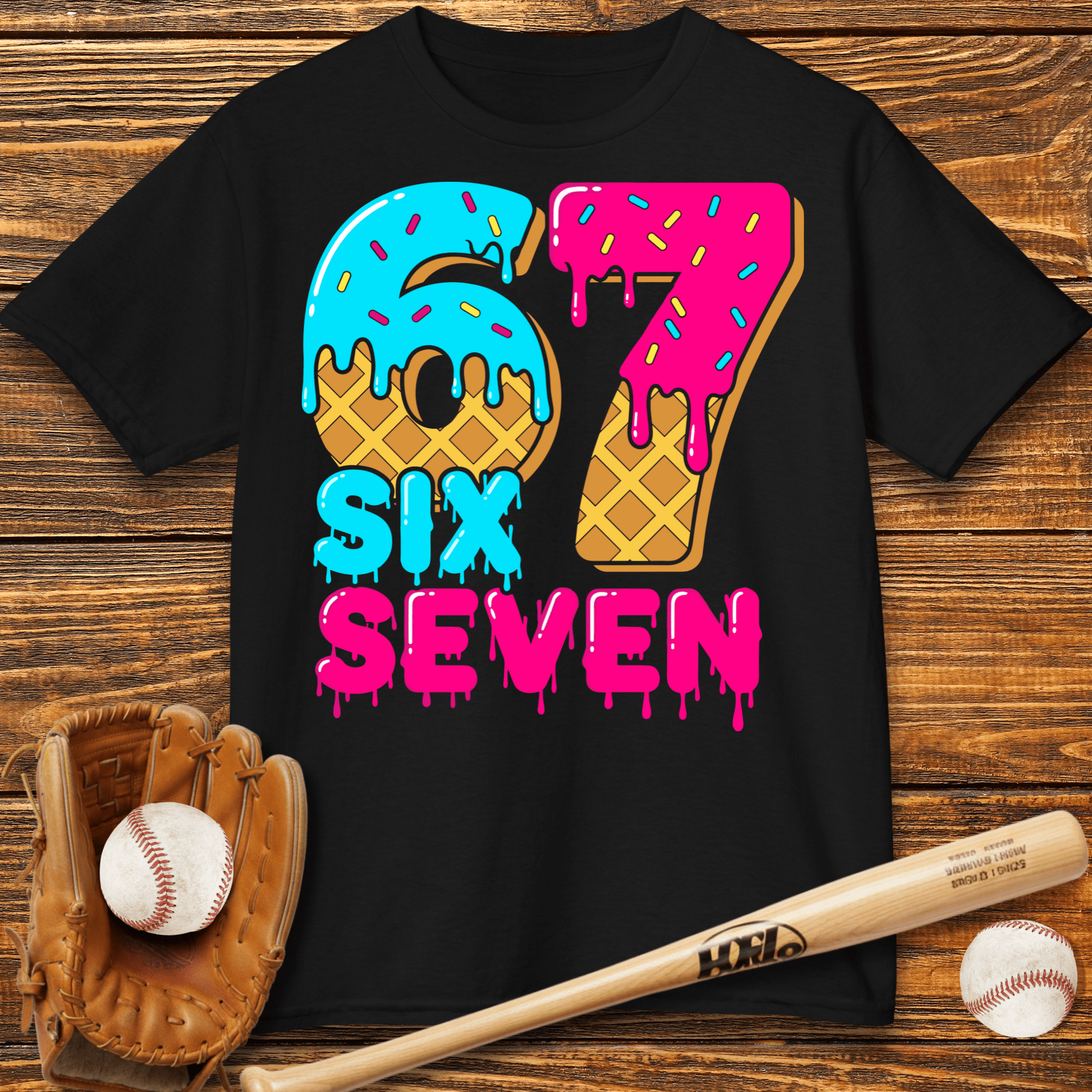 Baseball Drip 67 Kids T-Shirt - HomeRun PrintsKids clothes