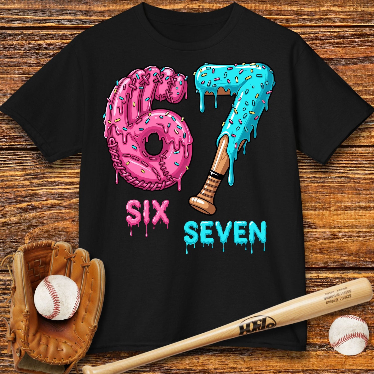 Baseball Drip 67 Kids T-Shirt - HomeRun PrintsKids clothes