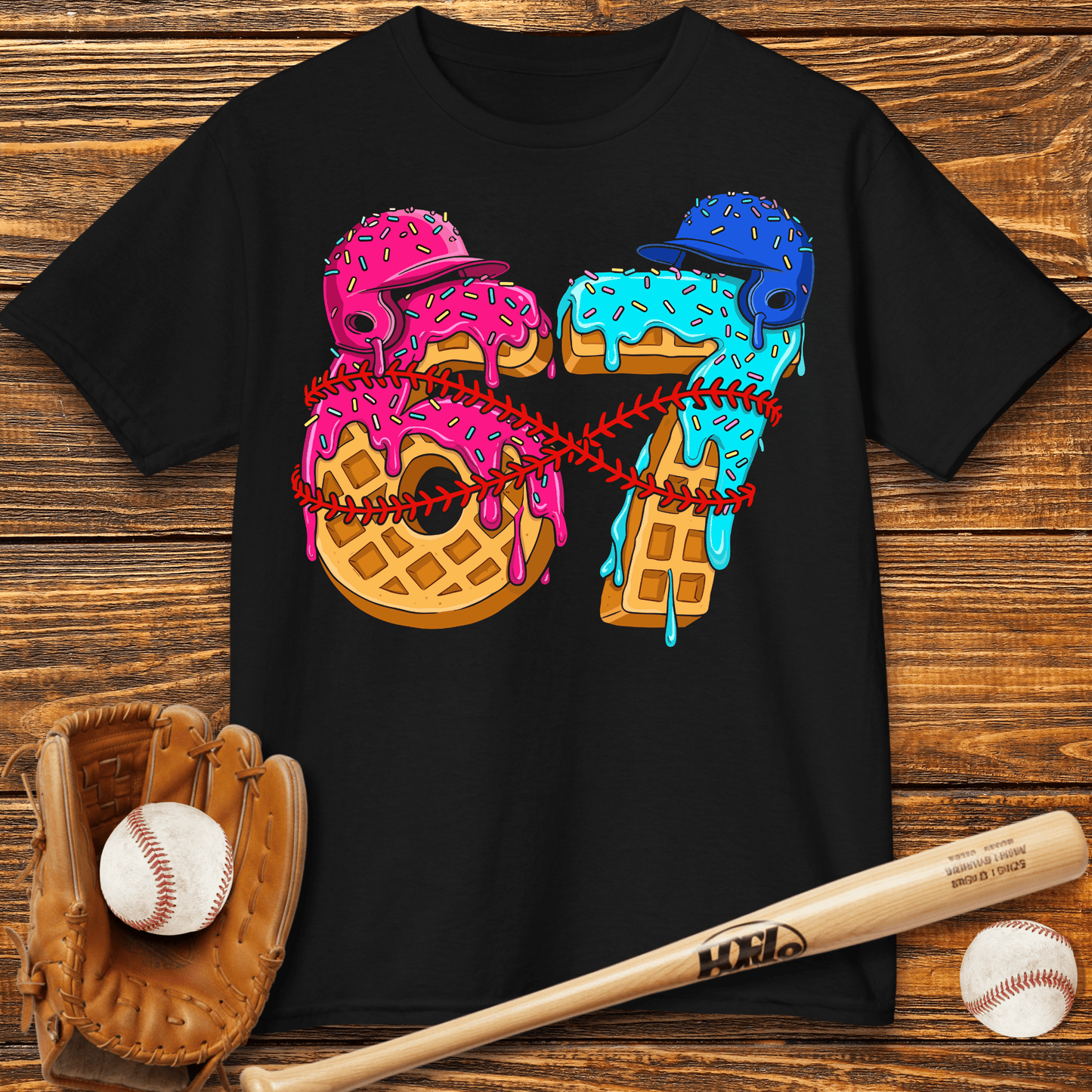 Baseball Drip 67 Kids T-Shirt - HomeRun PrintsKids clothes