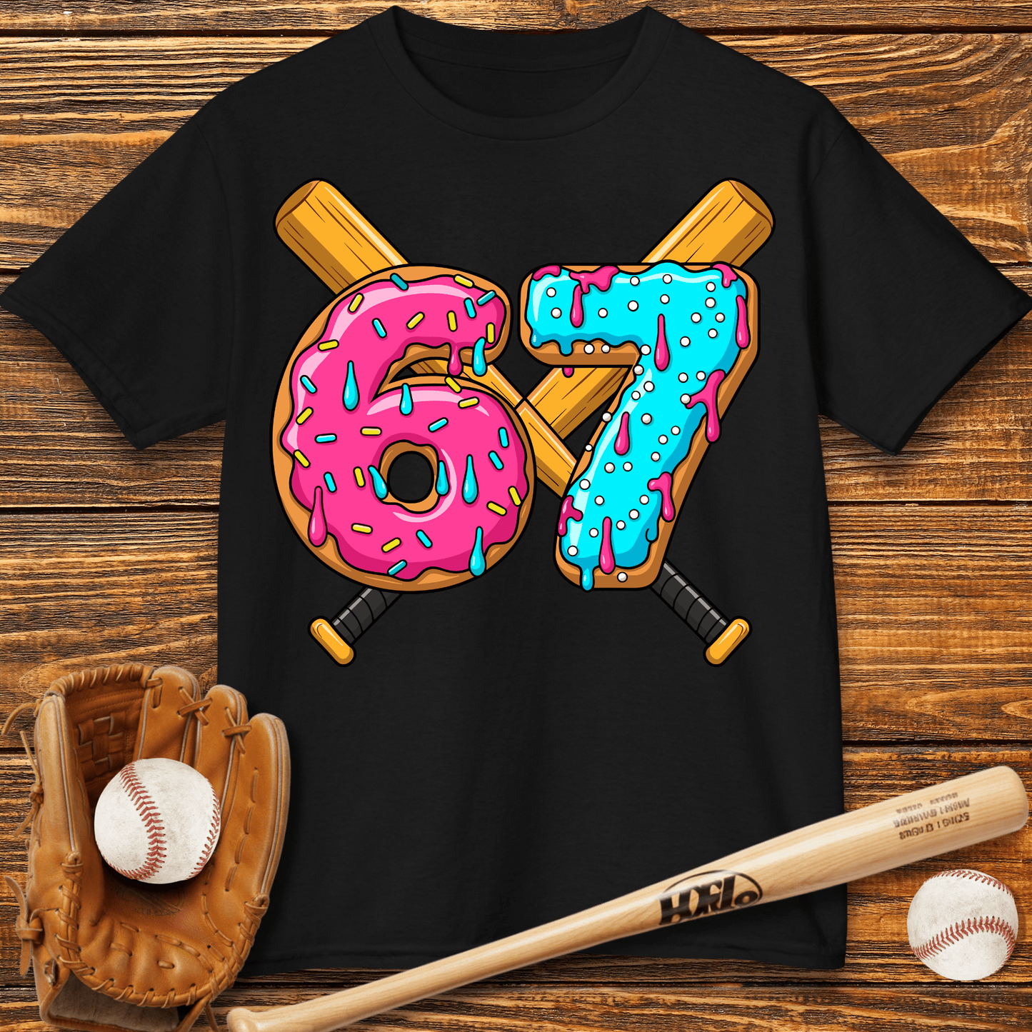 Baseball Drip 67 Kids T-Shirt - HomeRun PrintsKids clothes