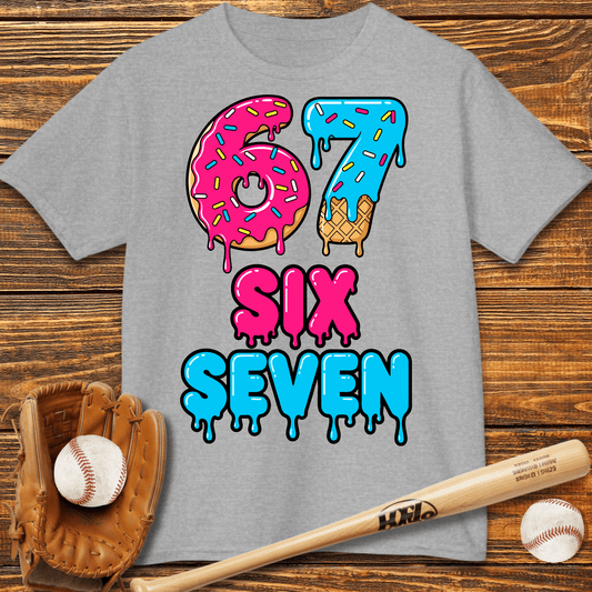 Baseball Drip 67 Kids T-Shirt - HomeRun PrintsKids clothes