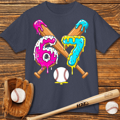 Baseball Drip 67 Kids T-Shirt - HomeRun PrintsKids clothes