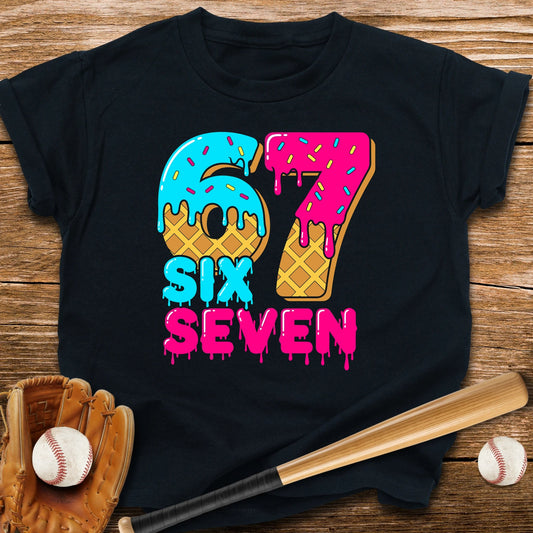 Baseball Drip 67 Youth Tee - HomeRun PrintsKids clothes