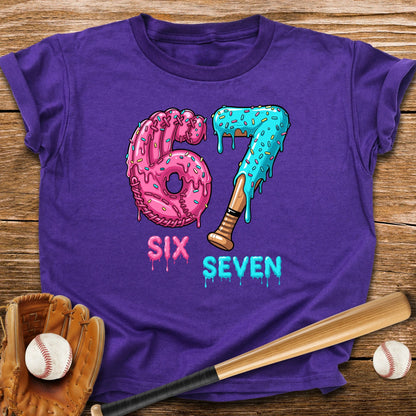 Baseball Drip 67 Youth Tee - HomeRun PrintsKids clothes
