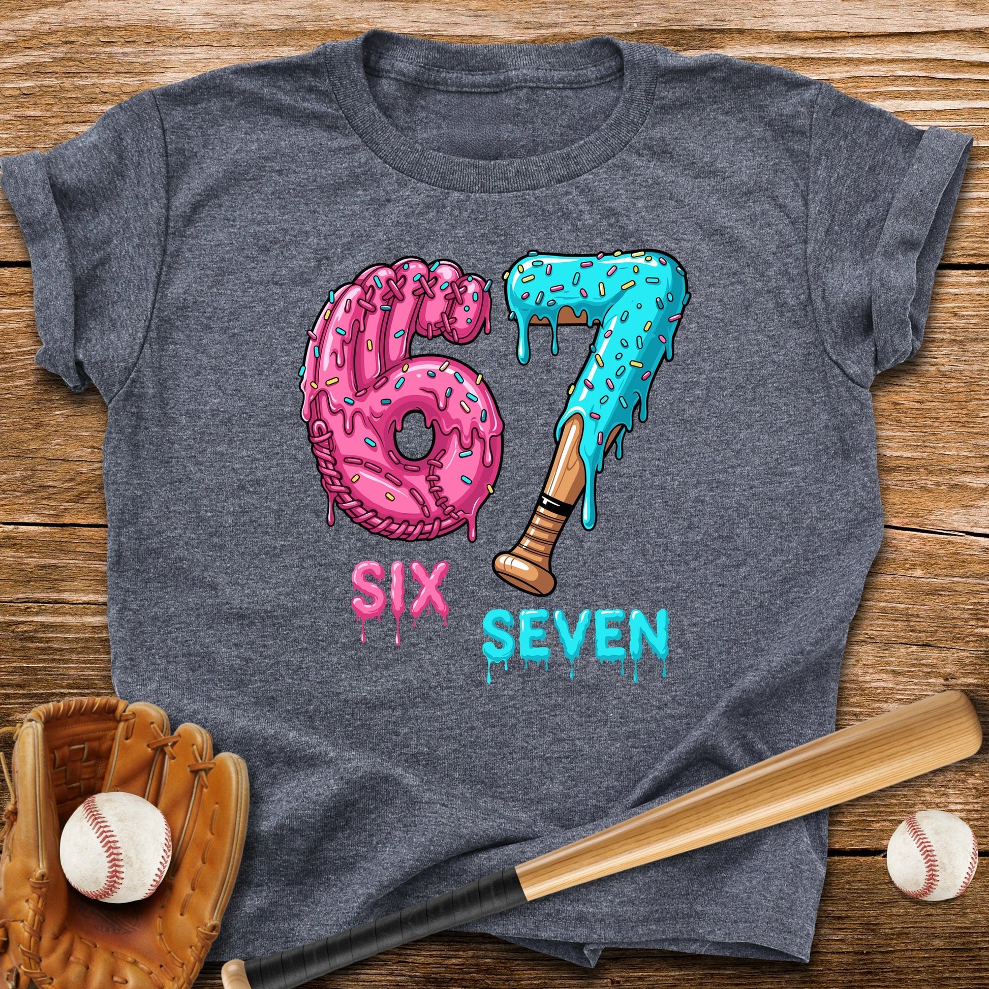Baseball Drip 67 Youth Tee - HomeRun PrintsKids clothes