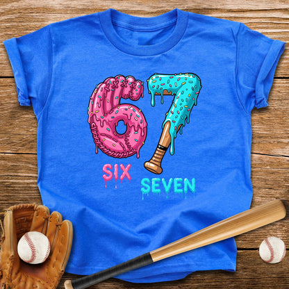 Baseball Drip 67 Youth Tee - HomeRun PrintsKids clothes