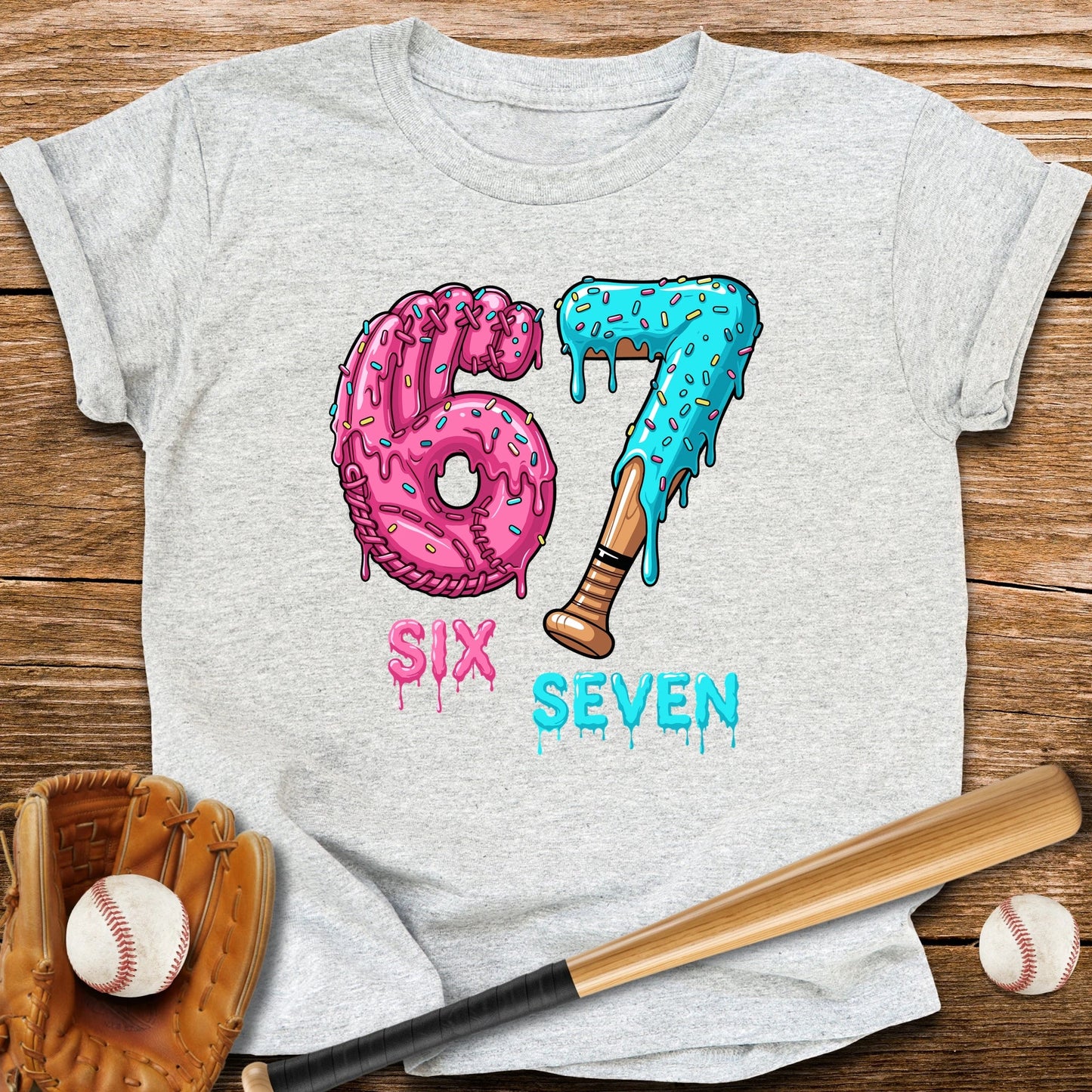 Baseball Drip 67 Youth Tee - HomeRun PrintsKids clothes
