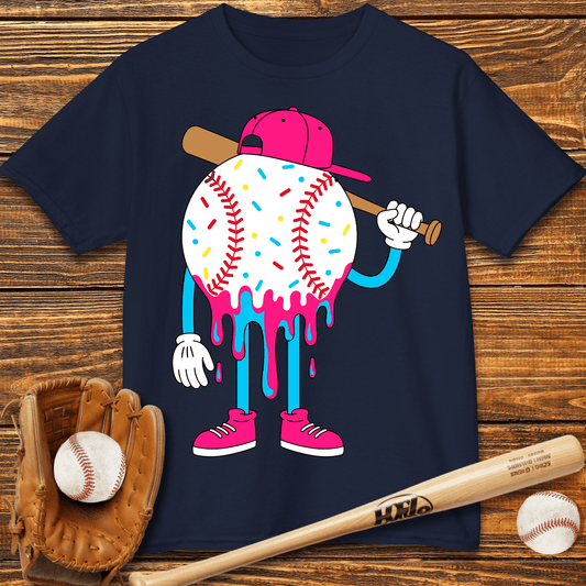 Baseball Drip Kids T-Shirt - HomeRun PrintsKids clothes