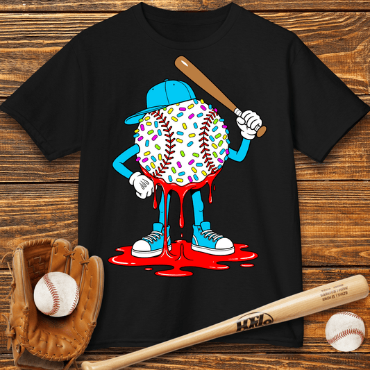 Baseball Drip Kids T-Shirt - HomeRun PrintsKids clothes