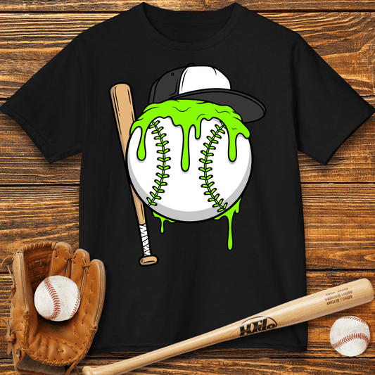 Baseball Drip Kids T-Shirt - HomeRun PrintsKids clothes