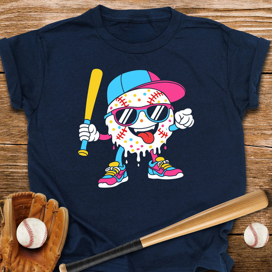 Baseball Drip Youth Tee - HomeRun PrintsKids clothes