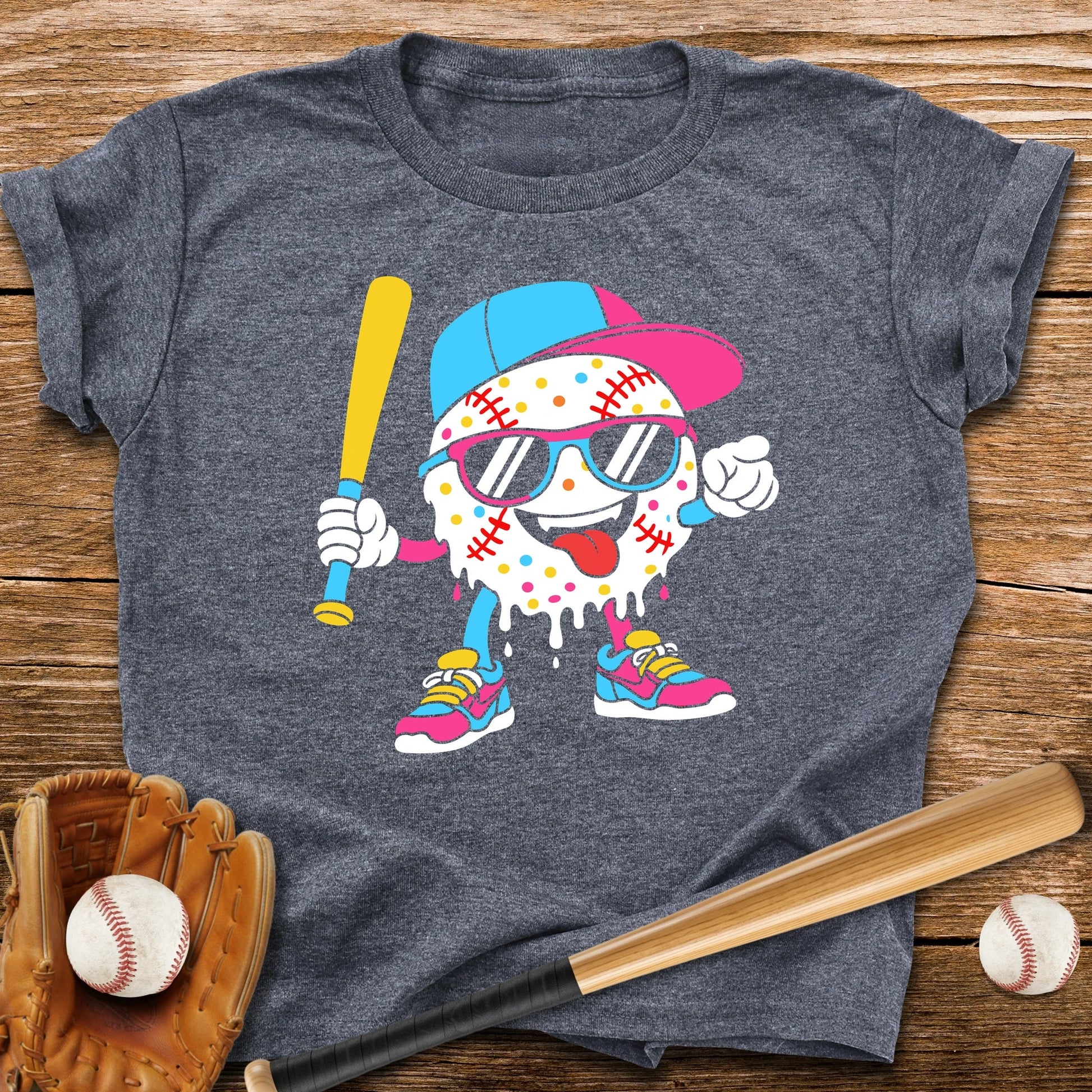 Baseball Drip Youth Tee - HomeRun PrintsKids clothes