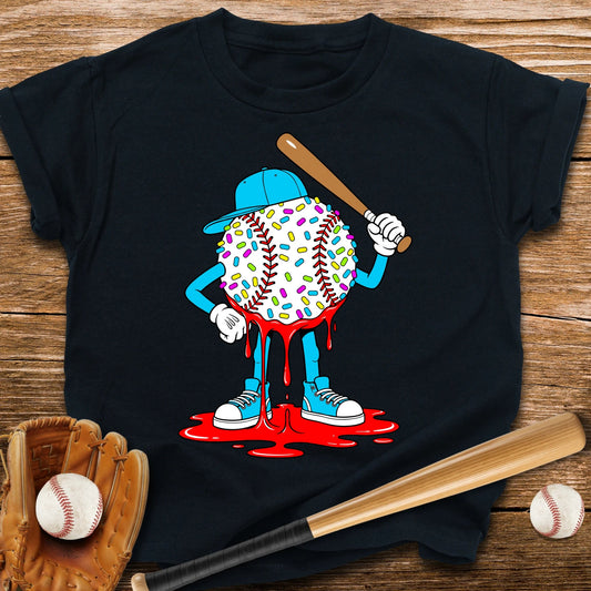 Baseball Drip Youth Tee - HomeRun PrintsKids clothes
