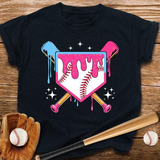 Baseball Drip Youth Tee - HomeRun PrintsKids clothes