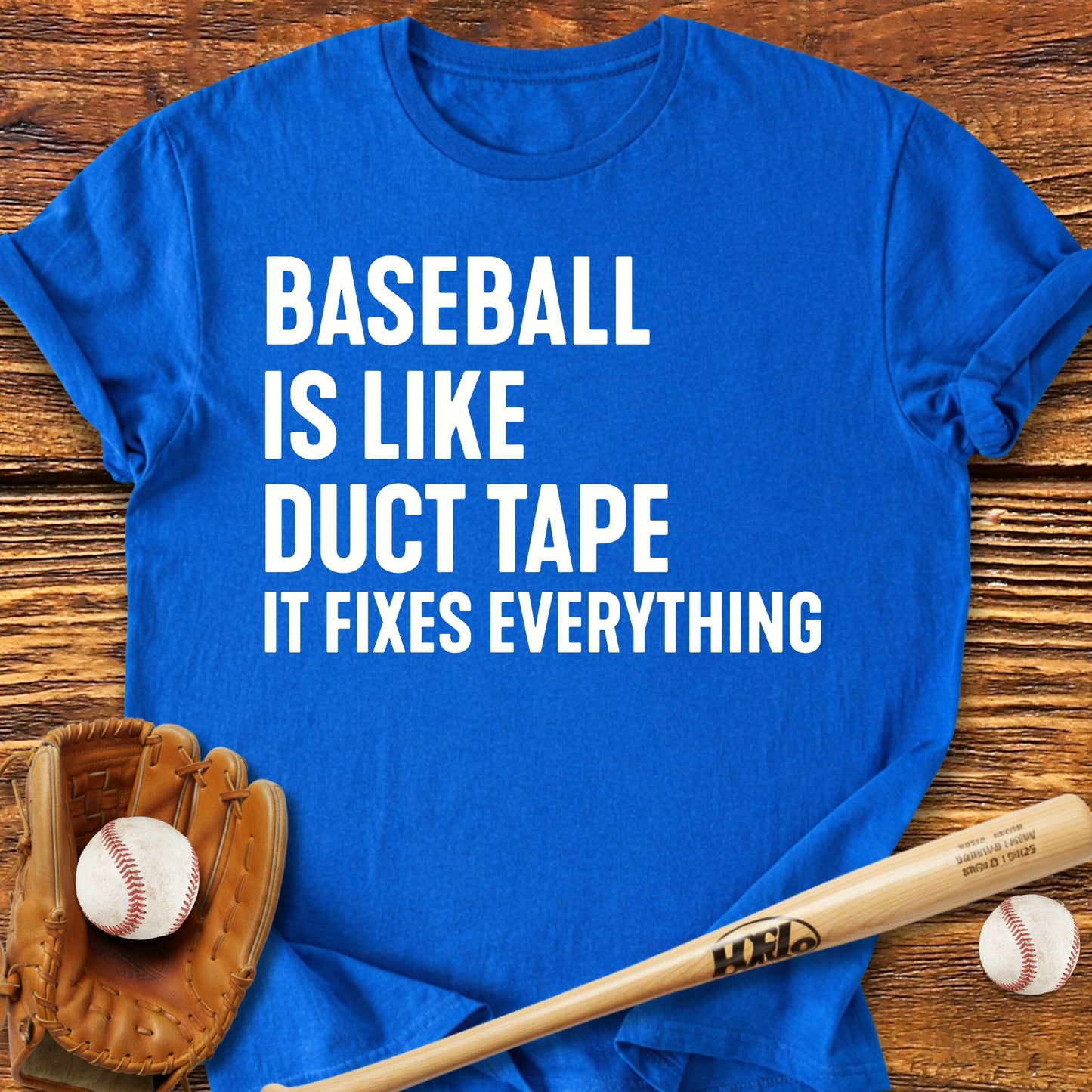 Baseball Duct Tape T-Shirt - HomeRun PrintsT-Shirt
