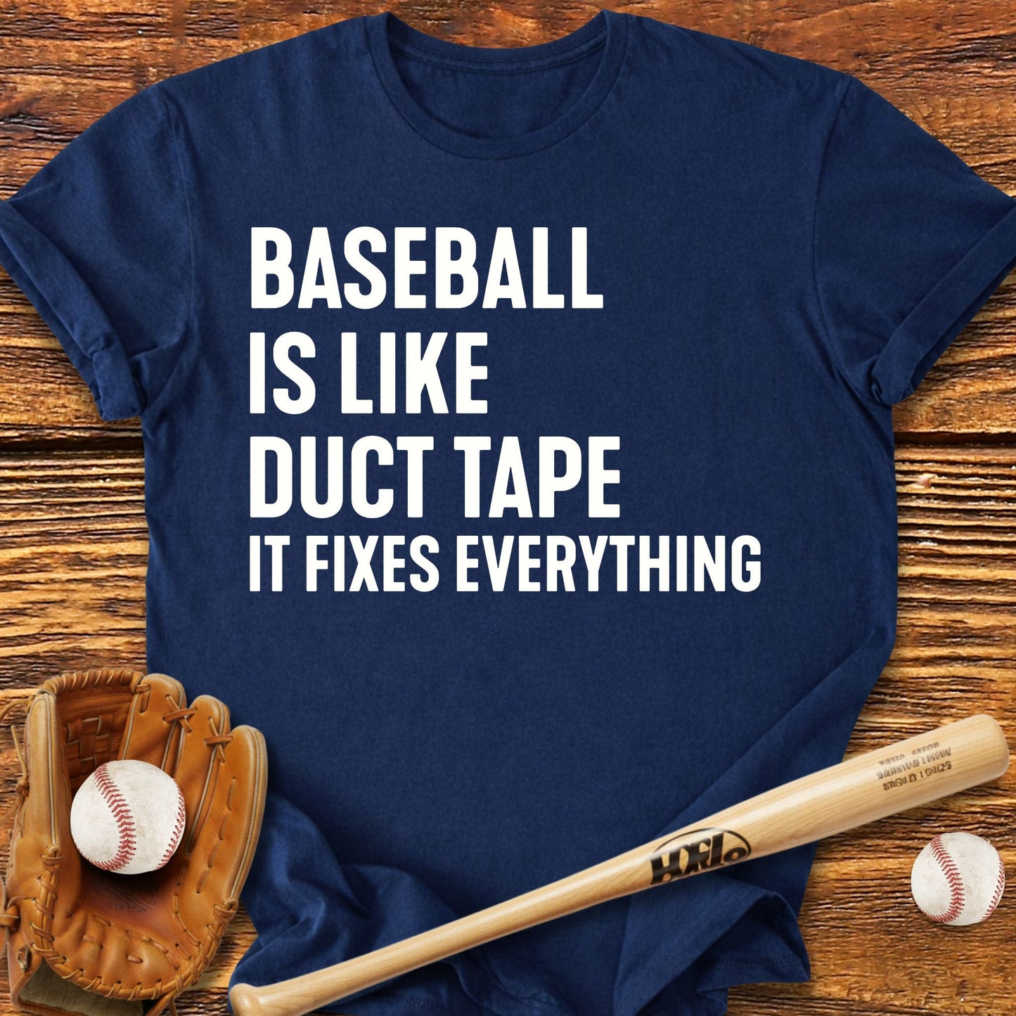 Baseball Duct Tape T-Shirt - HomeRun PrintsT-Shirt