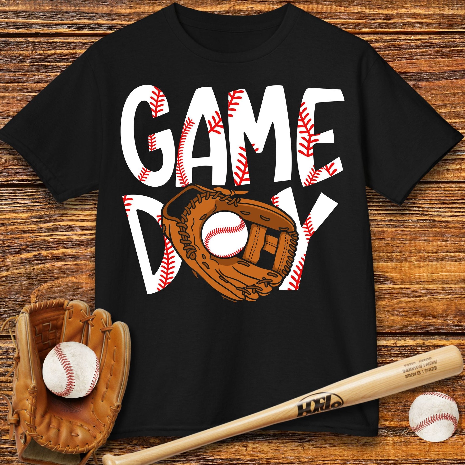 Baseball Game Day Kids T-shirt - HomeRun PrintsKids clothes