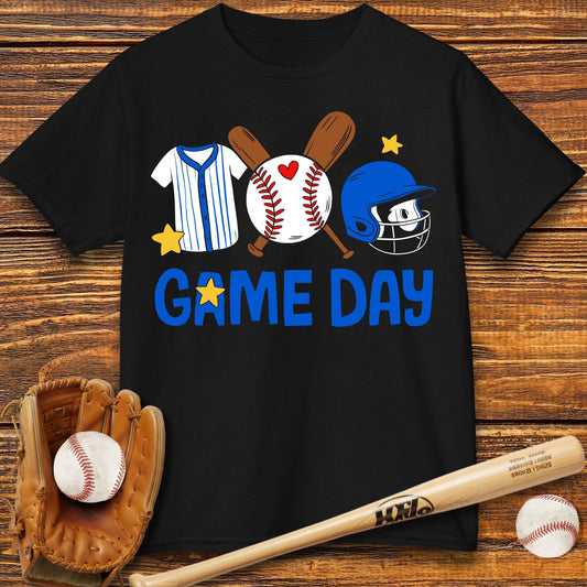 Baseball Game Day Kids T-shirt - HomeRun PrintsKids clothes