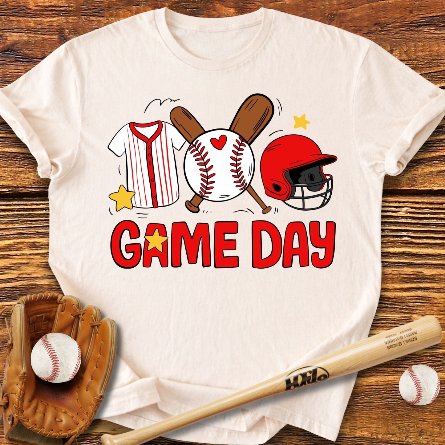 Baseball Game Day T-Shirt - HomeRun PrintsT-Shirt
