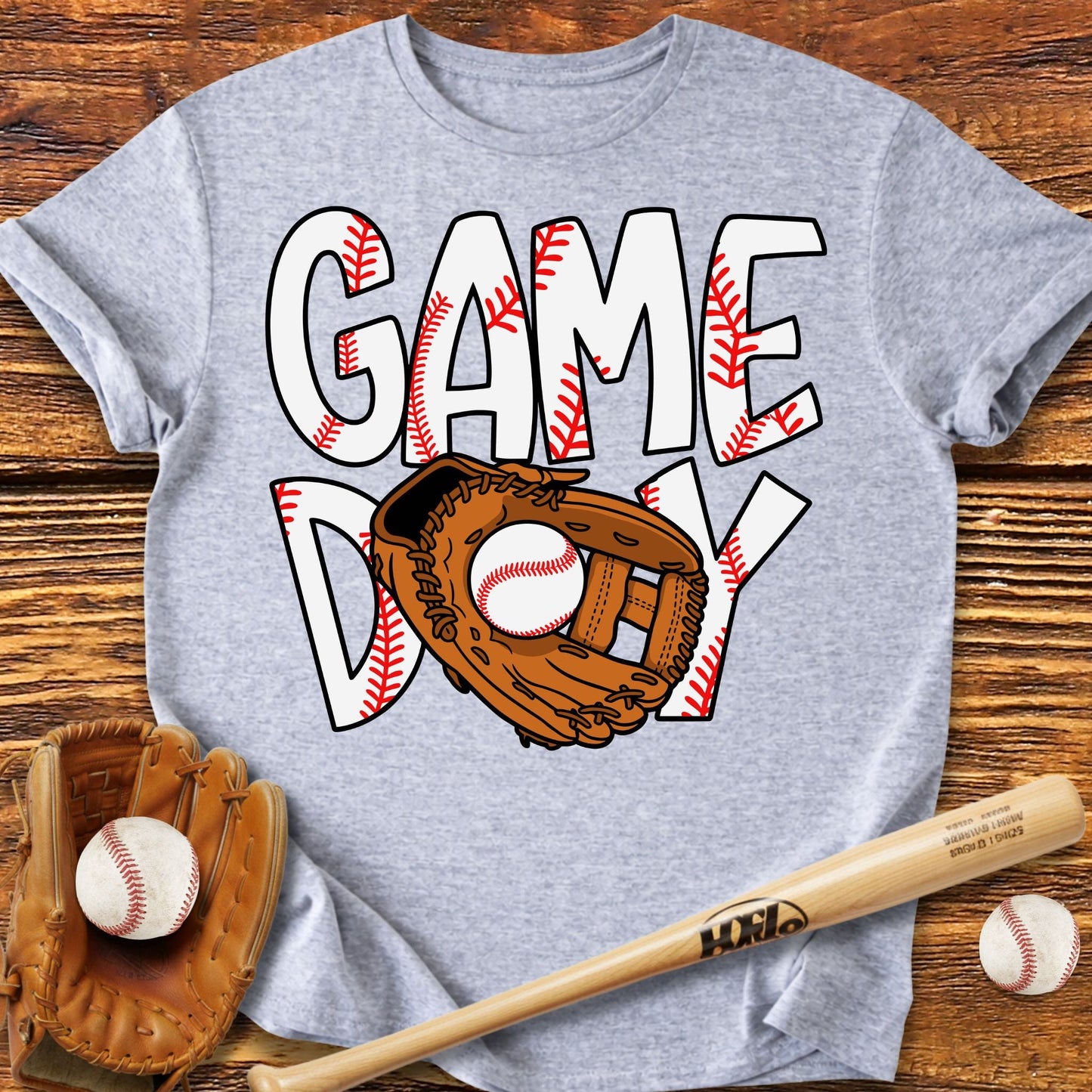 Baseball Game Day T-Shirt - HomeRun PrintsT-Shirt