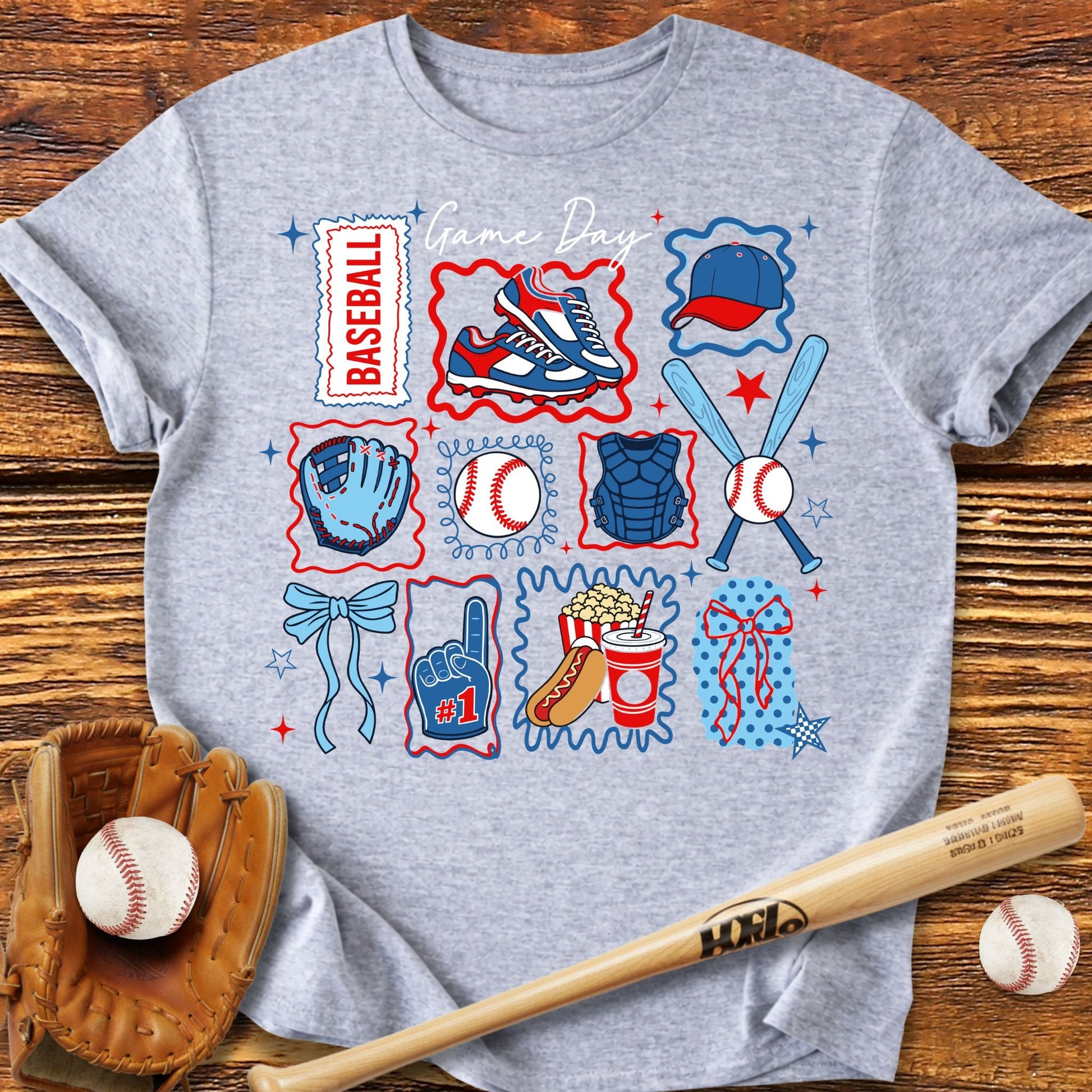 Baseball Game Day T-shirt - HomeRun PrintsT-Shirt