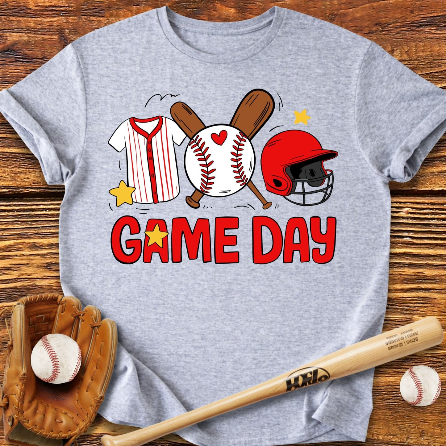 Baseball Game Day T-Shirt - HomeRun PrintsT-Shirt