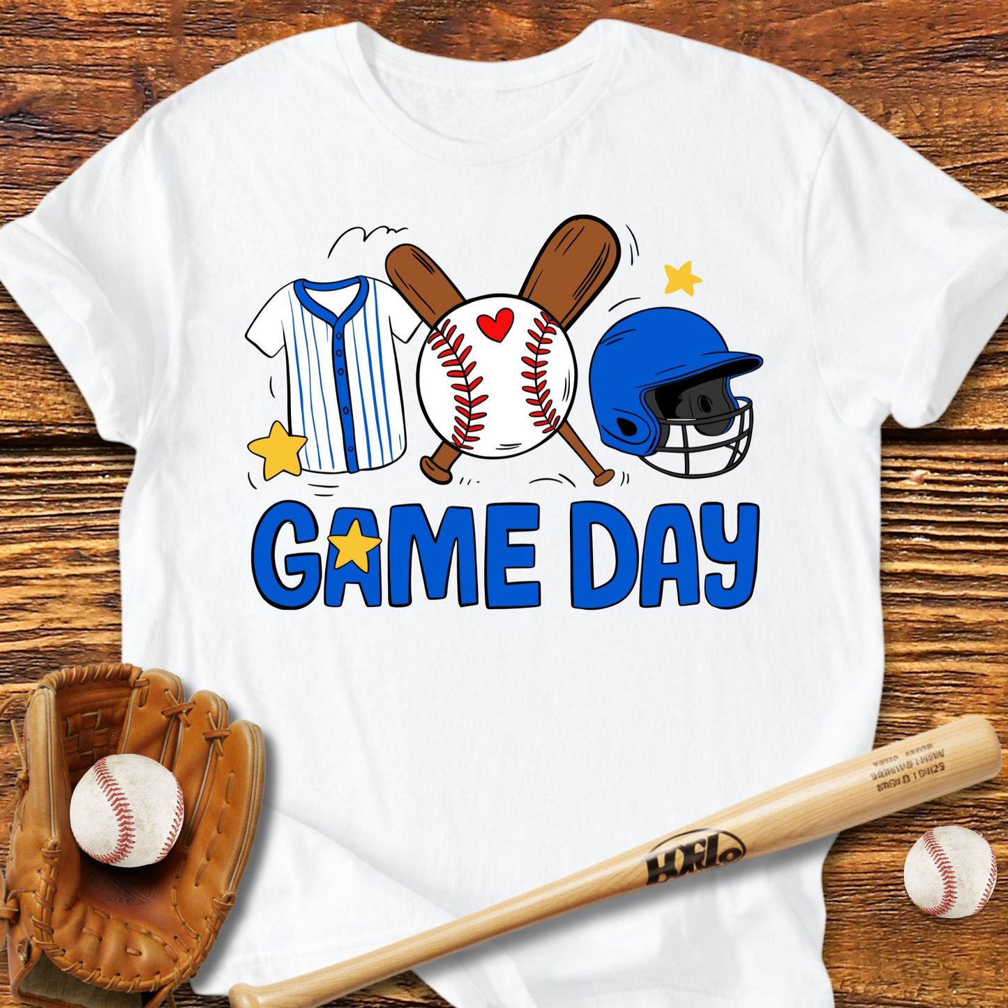 Baseball Game Day T-Shirt - HomeRun PrintsT-Shirt