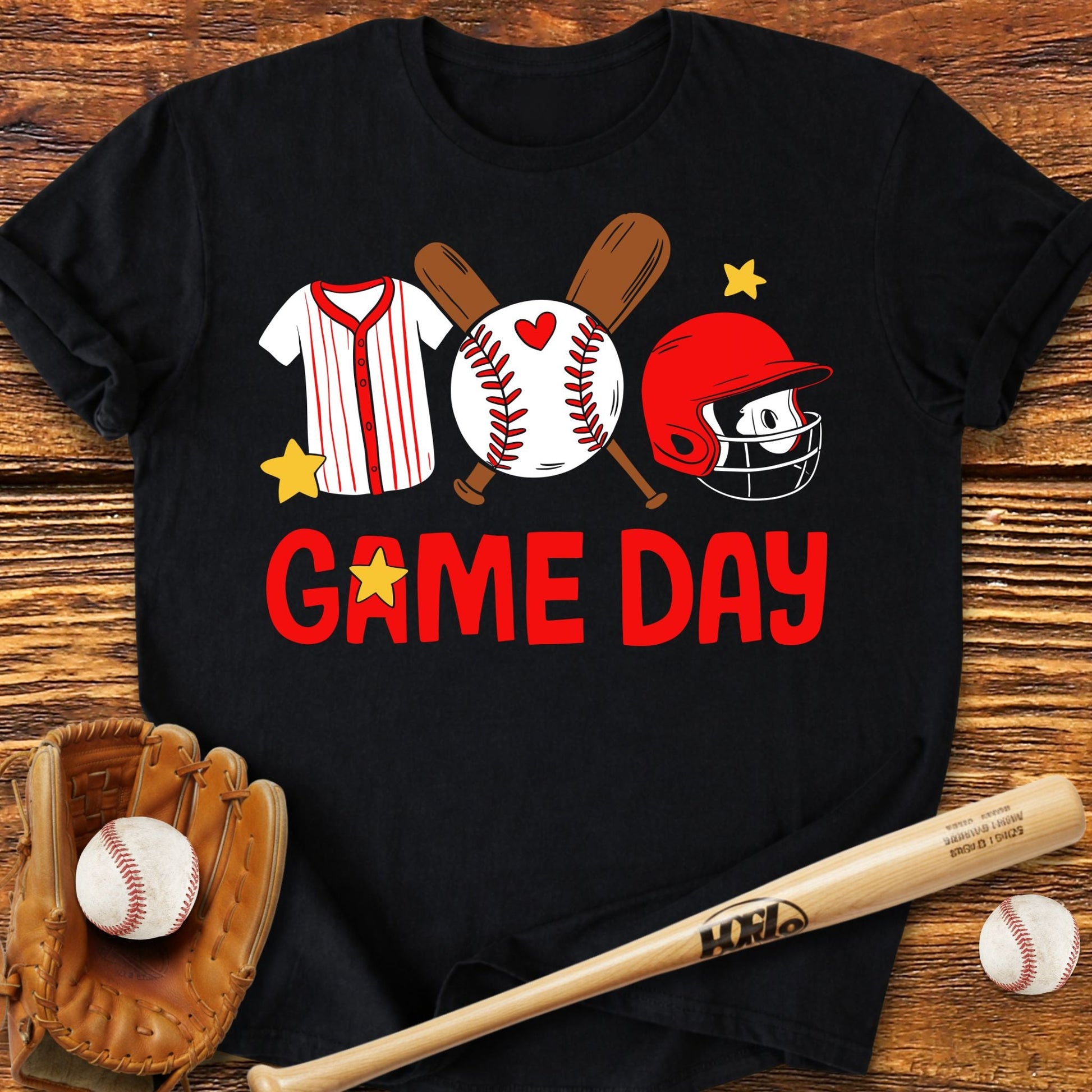 Baseball Game Day T-Shirt - HomeRun PrintsT-Shirt