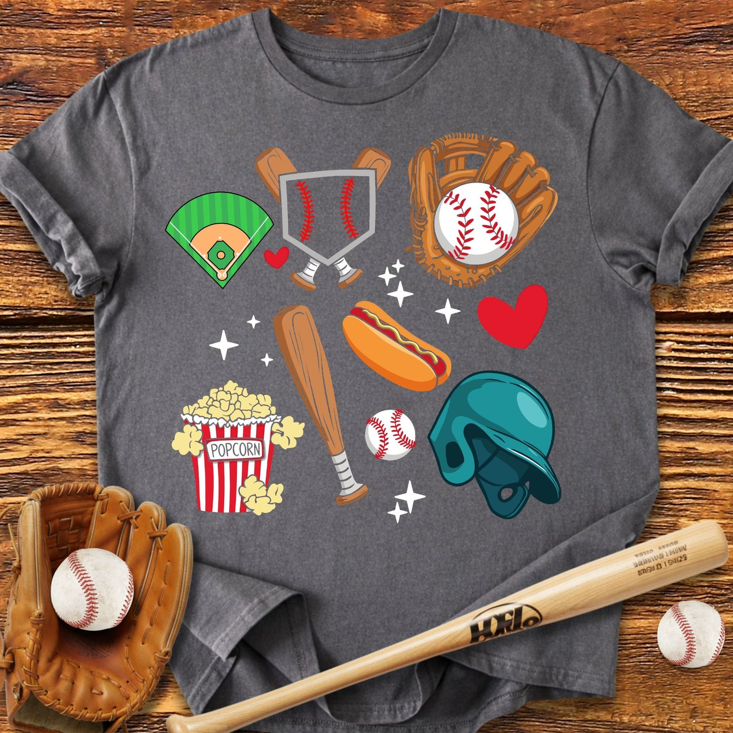 Baseball Game Day T-Shirt - HomeRun PrintsT-Shirt