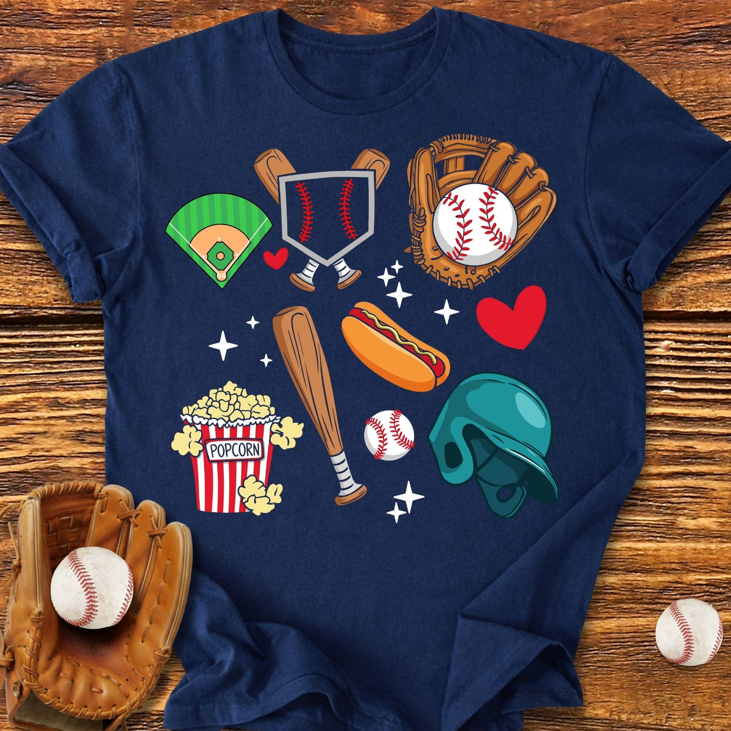 Baseball Game Day T-Shirt - HomeRun PrintsT-Shirt