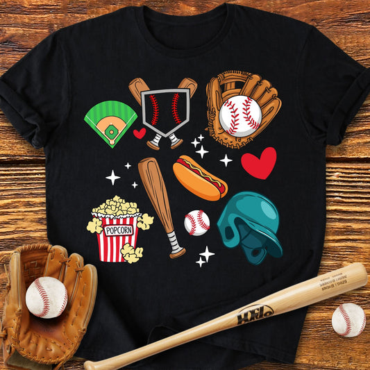 Baseball Game Day T-Shirt - HomeRun PrintsT-Shirt