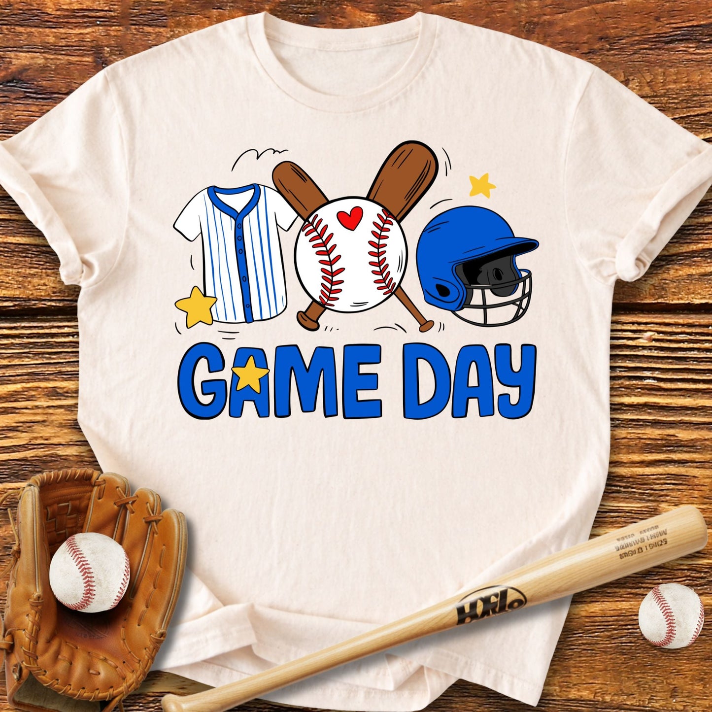 Baseball Game Day T-Shirt - HomeRun PrintsT-Shirt