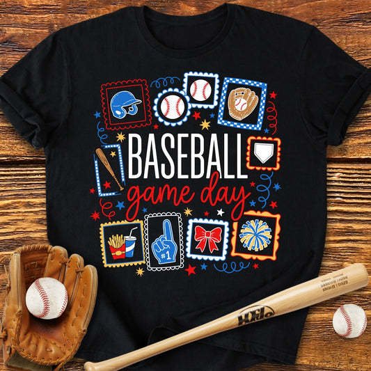 Baseball Game Day T-Shirt - HomeRun PrintsT-Shirt