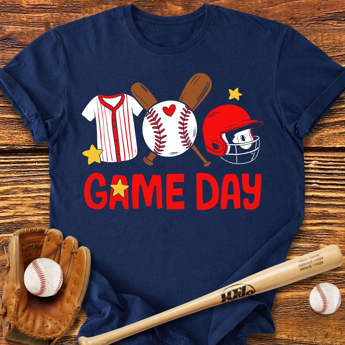 Baseball Game Day T-Shirt - HomeRun PrintsT-Shirt