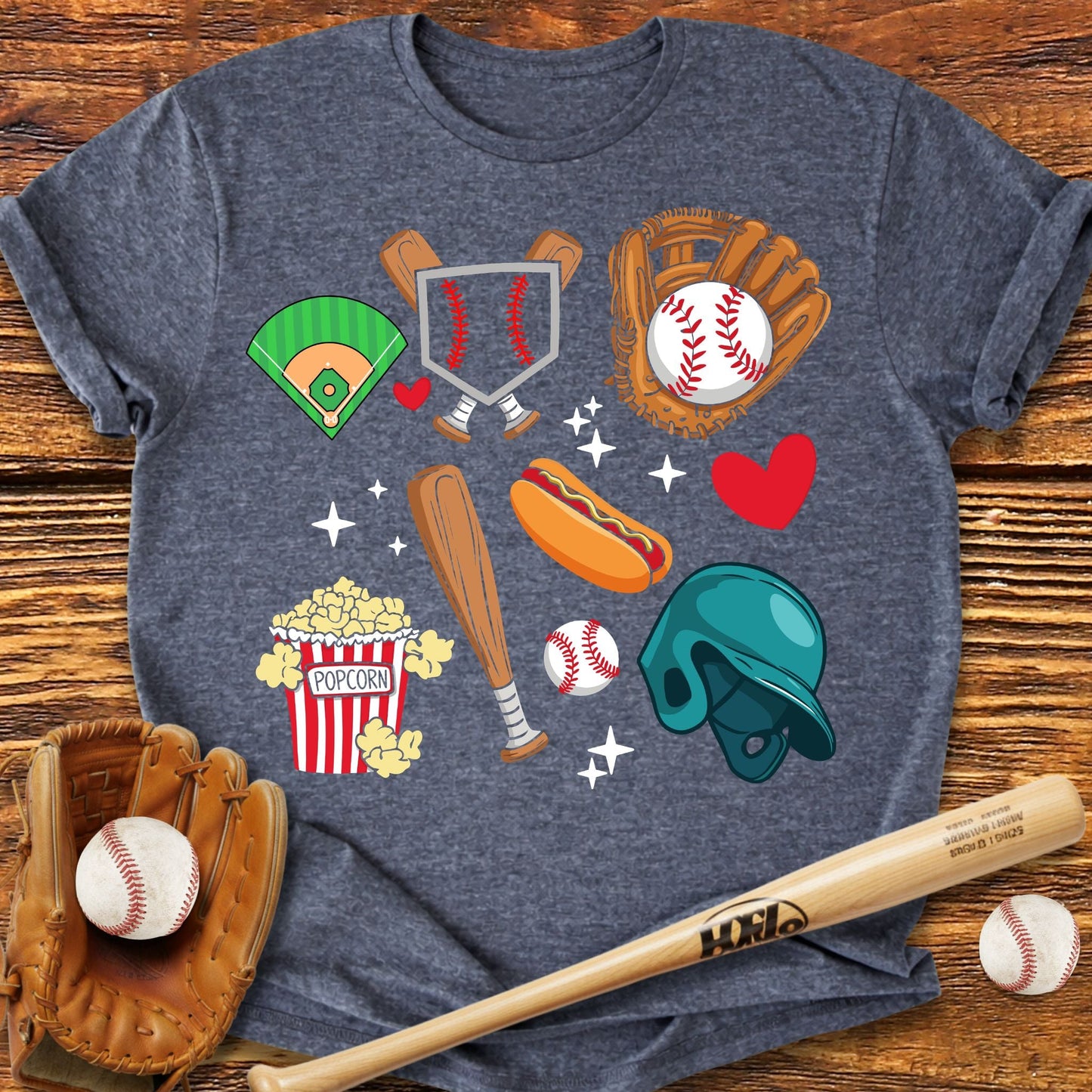 Baseball Game Day T-Shirt - HomeRun PrintsT-Shirt